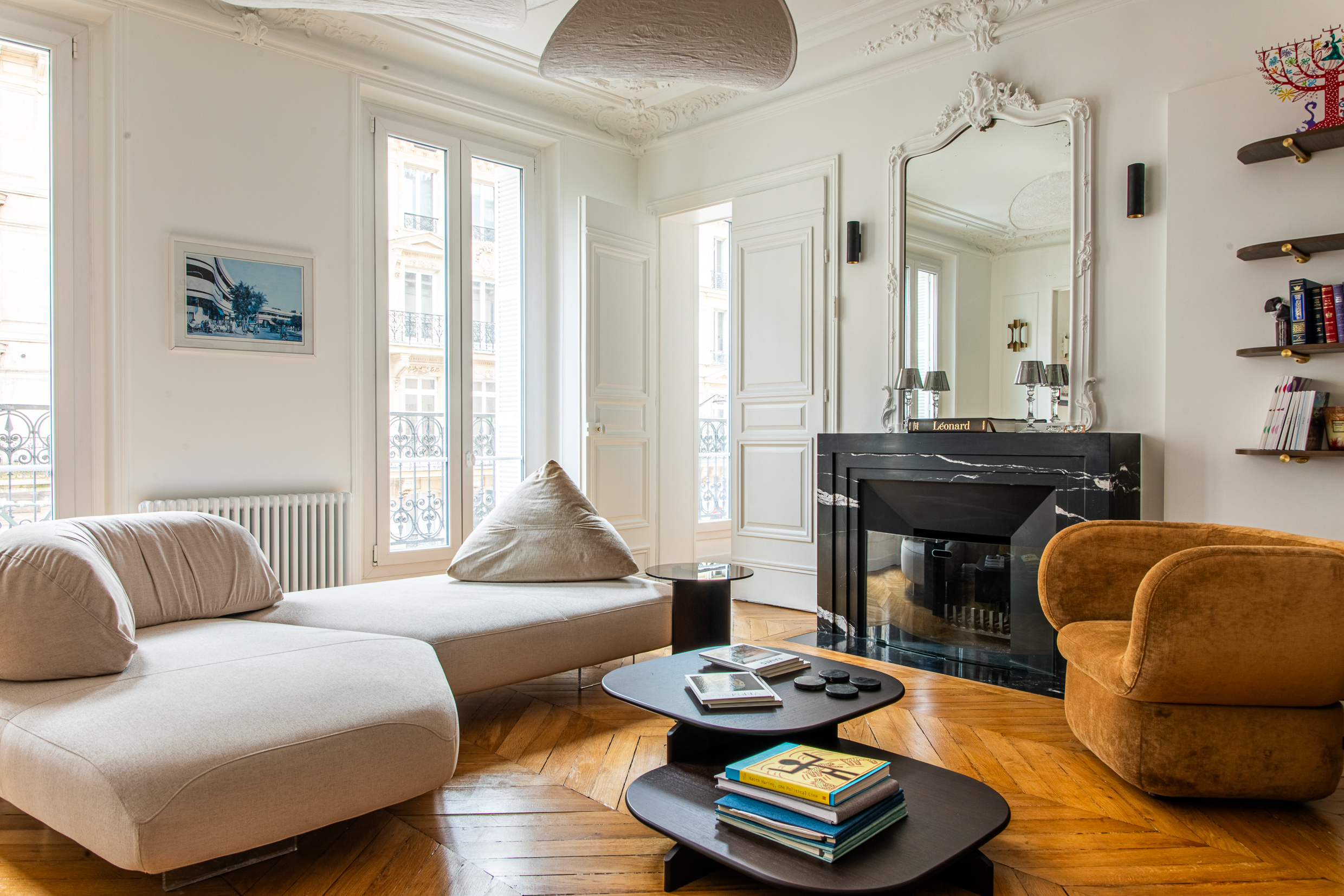 Salon cheminée Paris