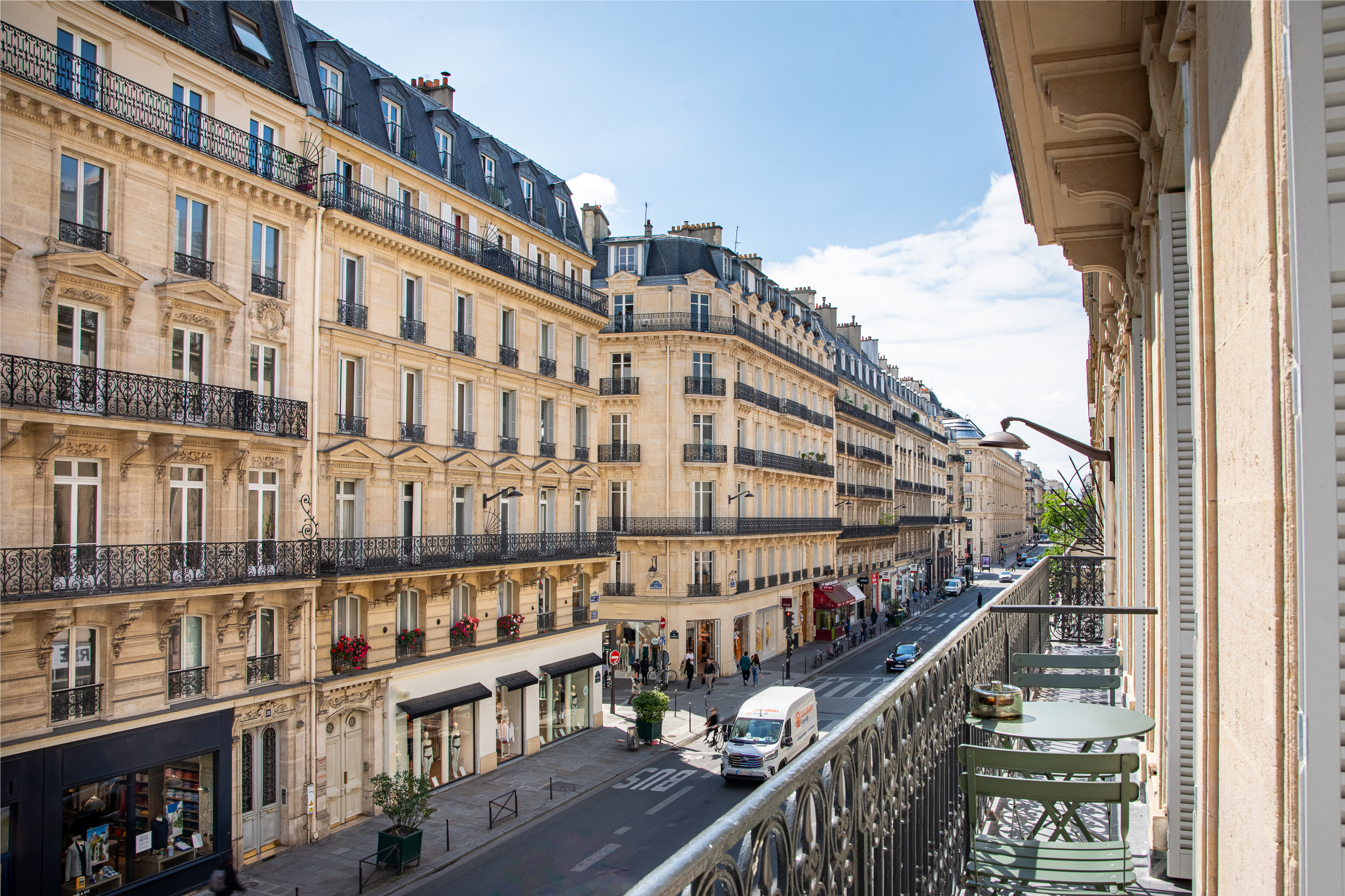 Vue balcon Paris